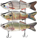 Swimmax Easy Catch Fishing Lures with BKK Hooks, Wiggling, Vibrating, Rattling and Gurgling for More Bite, Heavy-Duty