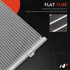 A-Premium Air Conditioning Condenser Compatible with Honda
