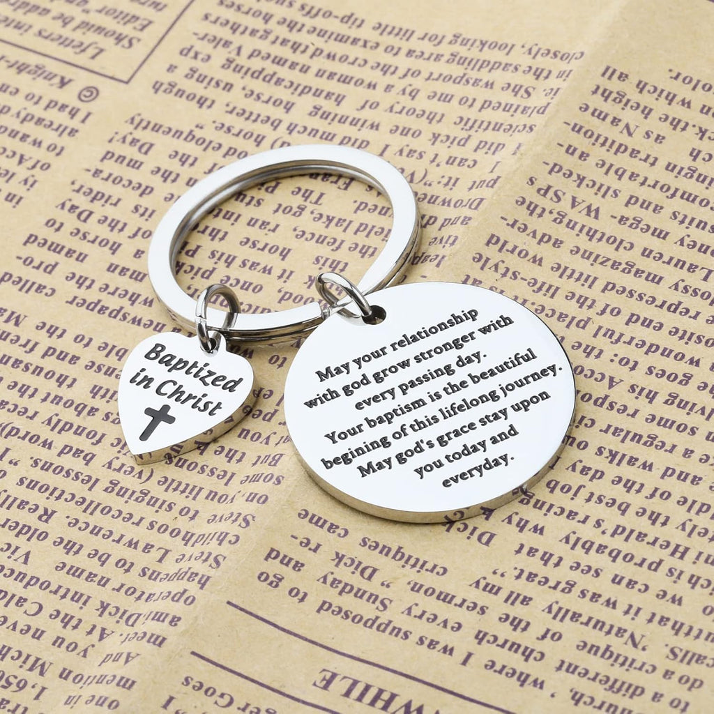 Baptism Gift - Religious Gift for Baptized in Christ, Godmother & Communion