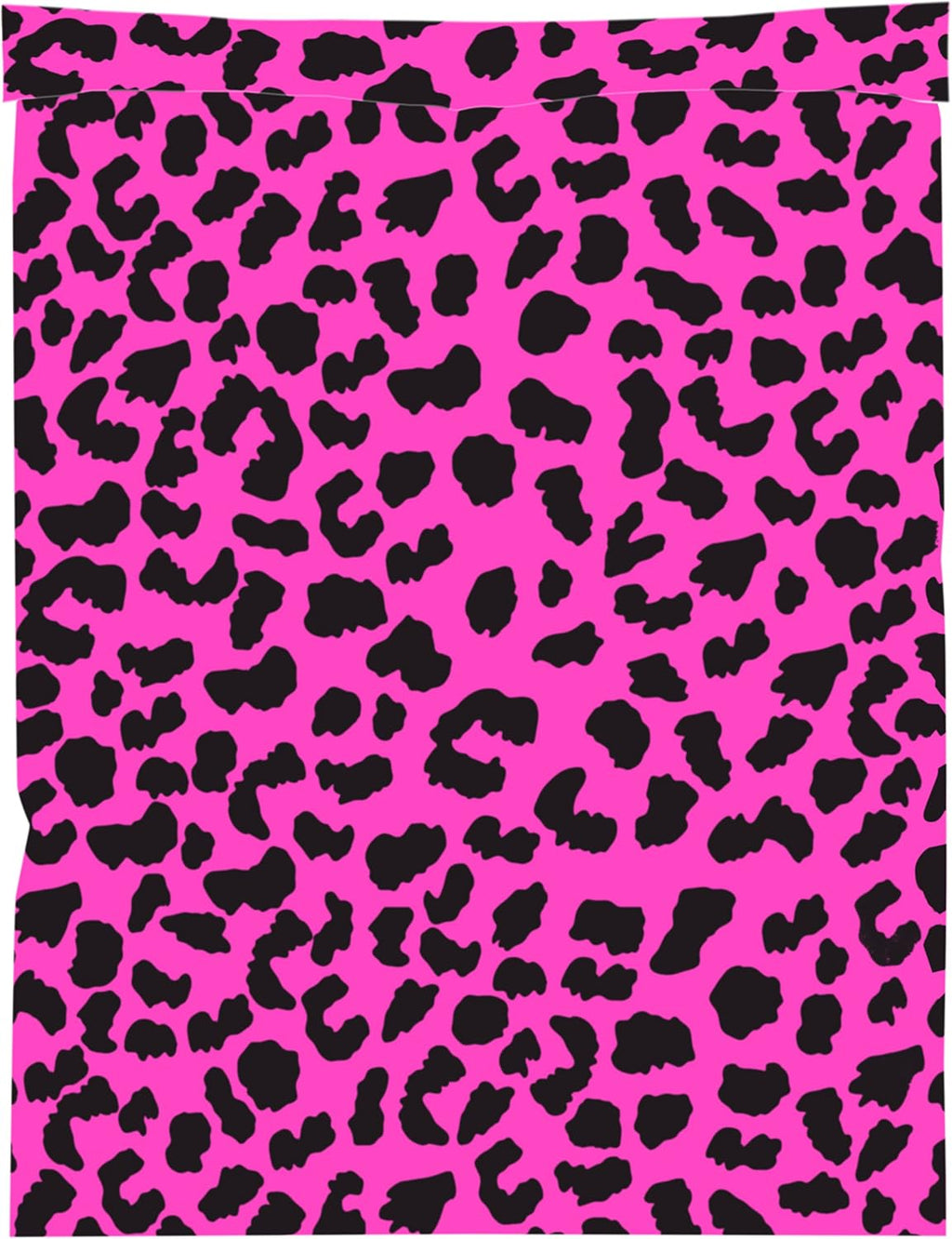 50 Poly Mailers 14.5x19 - Hot Pink Cheetah Shipping Bags