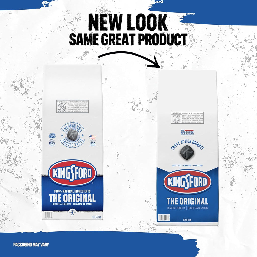 Original Charcoal Briquettes, BBQ Charcoal for Grilling, 16 Pounds (Package May Vary)