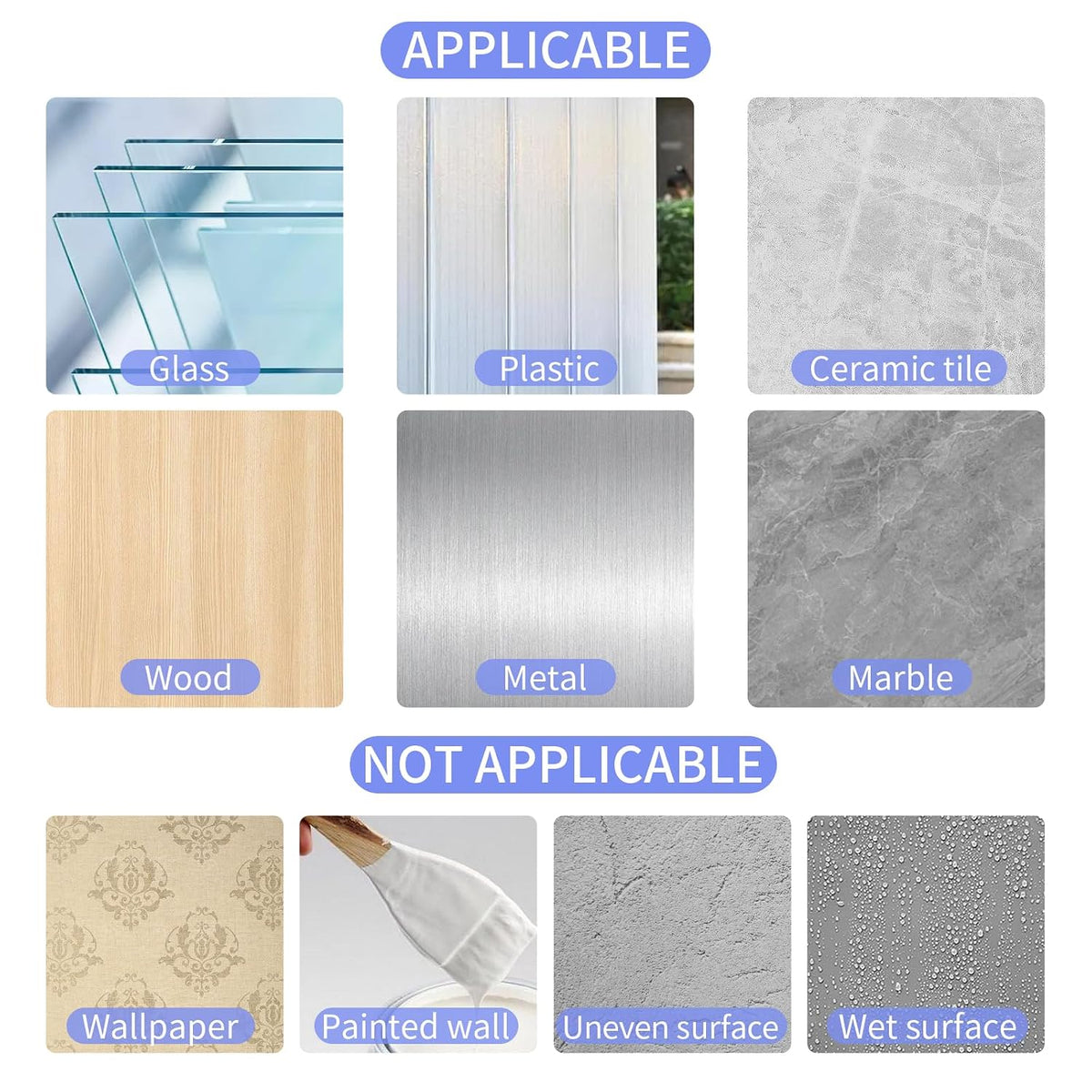 Adhesive Pads,30PCS Double Sided Circular Mounting Tape,2in
