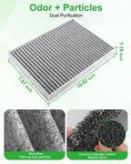 Engine Cabin Air Filter Set for Dodge Charger Challenger (2011-2023)