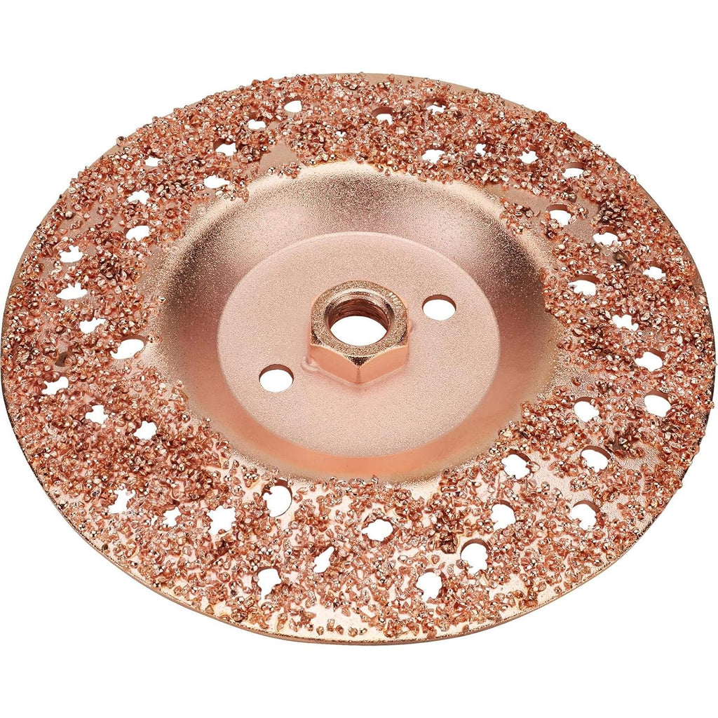 7" Carbide Tired Grinding Disc, 5/8"-11 Threaded Center