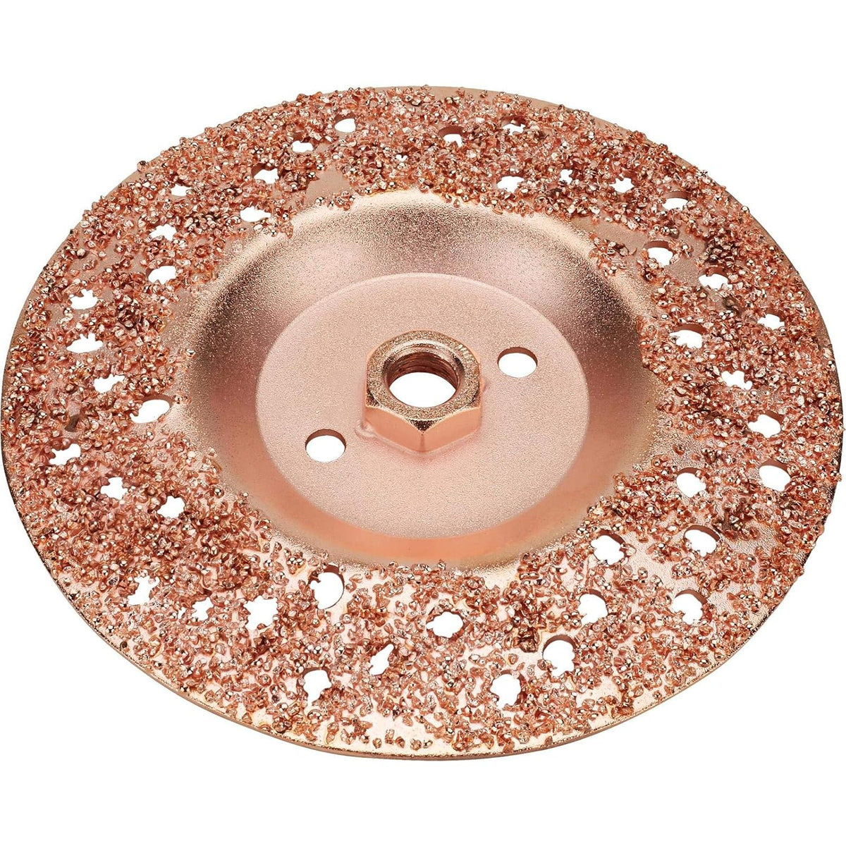 7" Carbide Tired Grinding Disc, 5/8"-11 Threaded Center