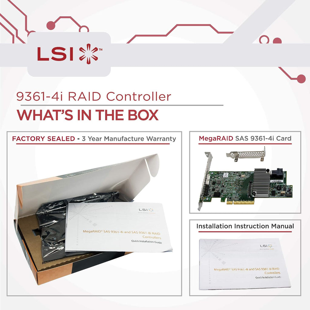 LSI MegaRAID SAS 9361-4i