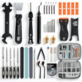 64PCS 3D Printer Tools: 3D Printer Accessories & Printing Tool Kit | Cleaning & Finishing, Support Removal, Deburring