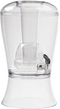 3 Gallon Beverage Dispenser With Ice Cylinder And Fruit Infuser