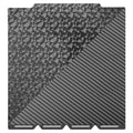 Howarx 3D Effect Build Plate for Snapmaker U1, Textured Fiber & Diamond