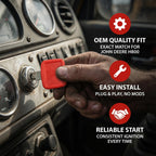 AT194969 H800 Red Ignition Keys Replacement for John Deere Excavator