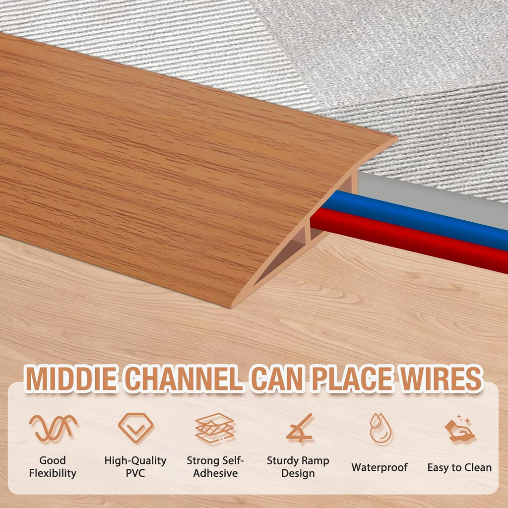 Floor Transition Strip Self Adhesive Vinyl Door Threshold Strip