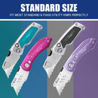 Utility Knife Blades, SK5 Box Cutter & Razor Blades-Serrated Edge