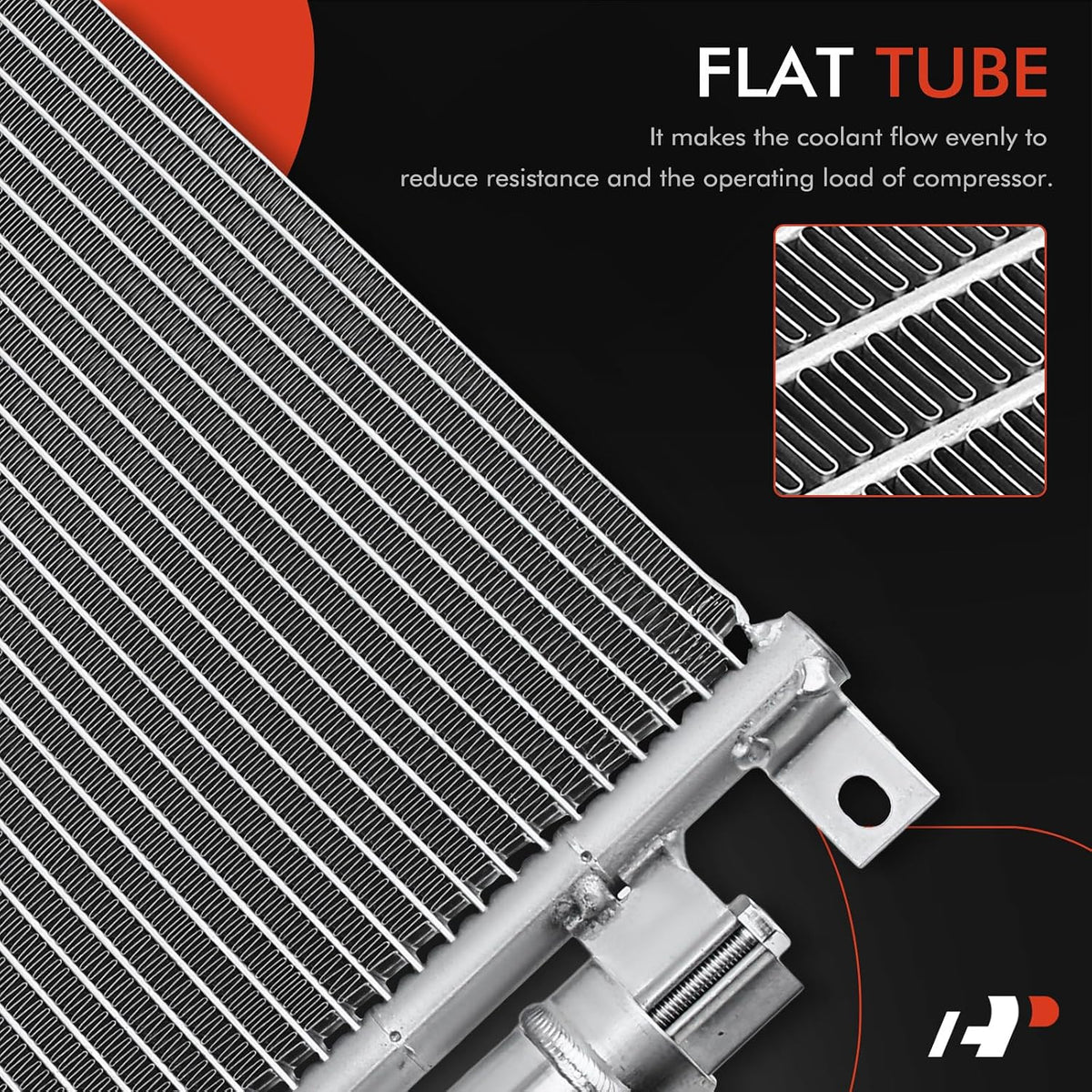 A-Premium Air Conditioning Condenser Compatible with Chrysler & Dodge