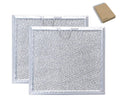 2PC Microwave Vent Filter for GE JVM7195DK1CC JVM7195DK1WW JVM7195DK2BB