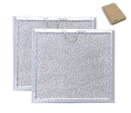2PC Microwave Vent Filter for GE JVM7195DK1CC JVM7195DK1WW JVM7195DK2BB