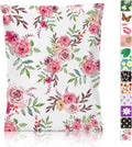14.5x19 Boutique Poly Mailers 50 Pack, Floral Design