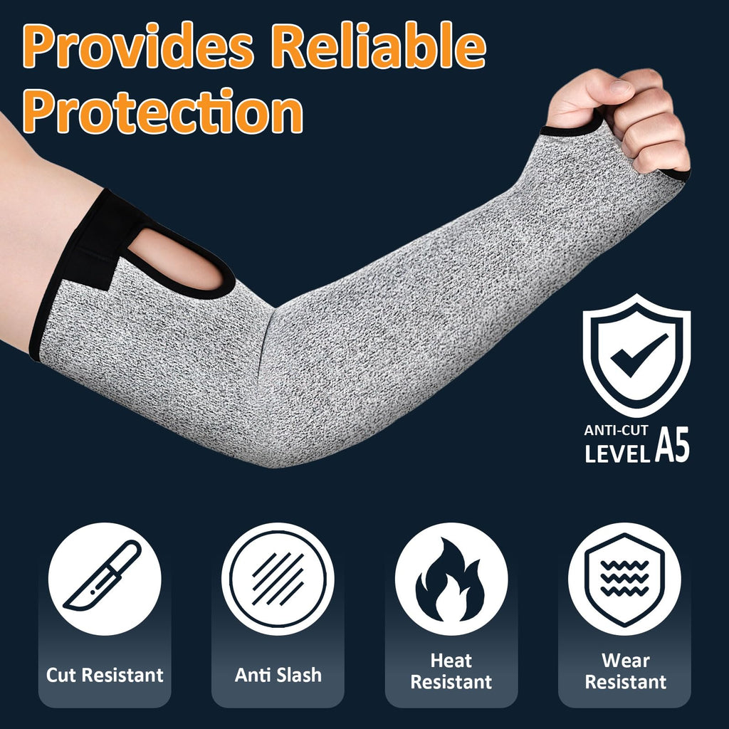 Cut Resistant Sleeves, Protective Arm Sleeves, Gardening Sleeves