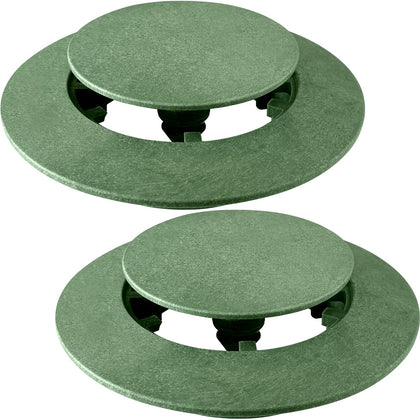 (2 Pack) Pop-Up Drain Emitter, Cap Replacement for 420C Pop-Up Drainage Emitter, Fits 3" & 4" Sewer/Drain Pipes
