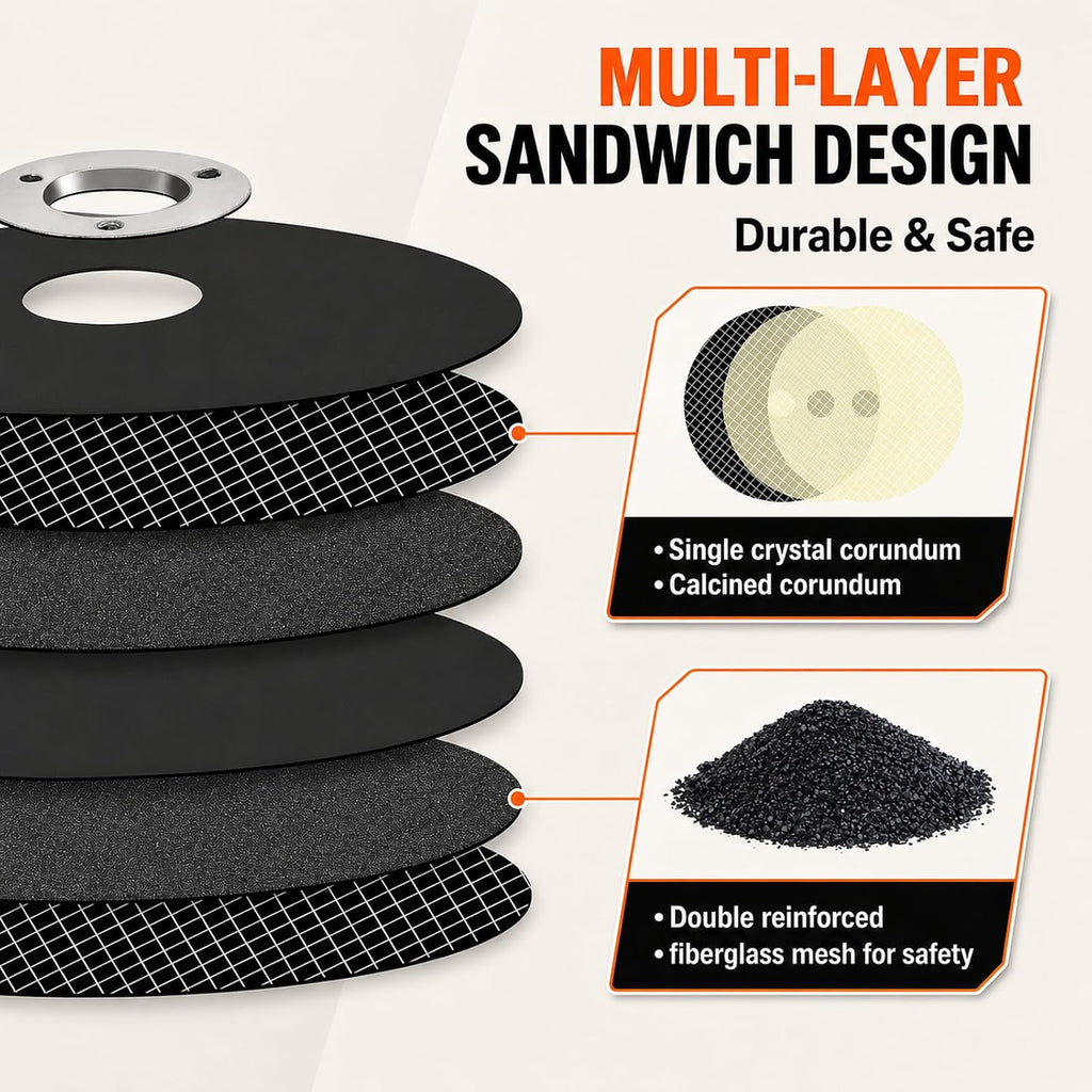15 Pack 2 Inch Die Grinder Cut Off Wheel,3/8in Hole