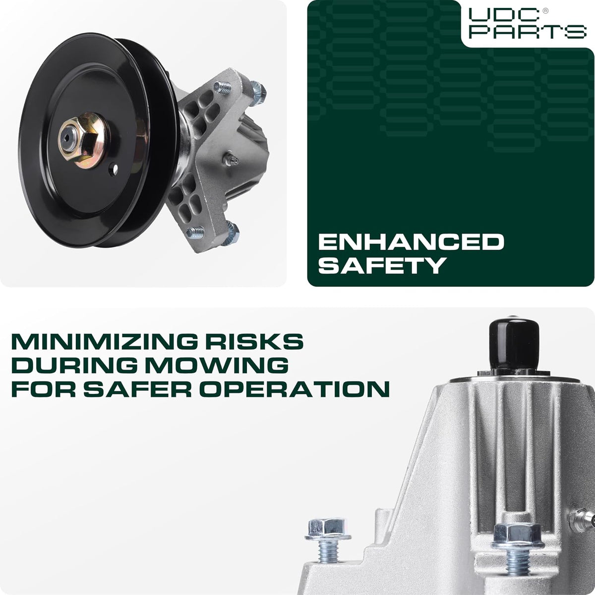 UDC Parts 918-06980 Spindle Assembly Replacement for Cub Cadet 50 inch