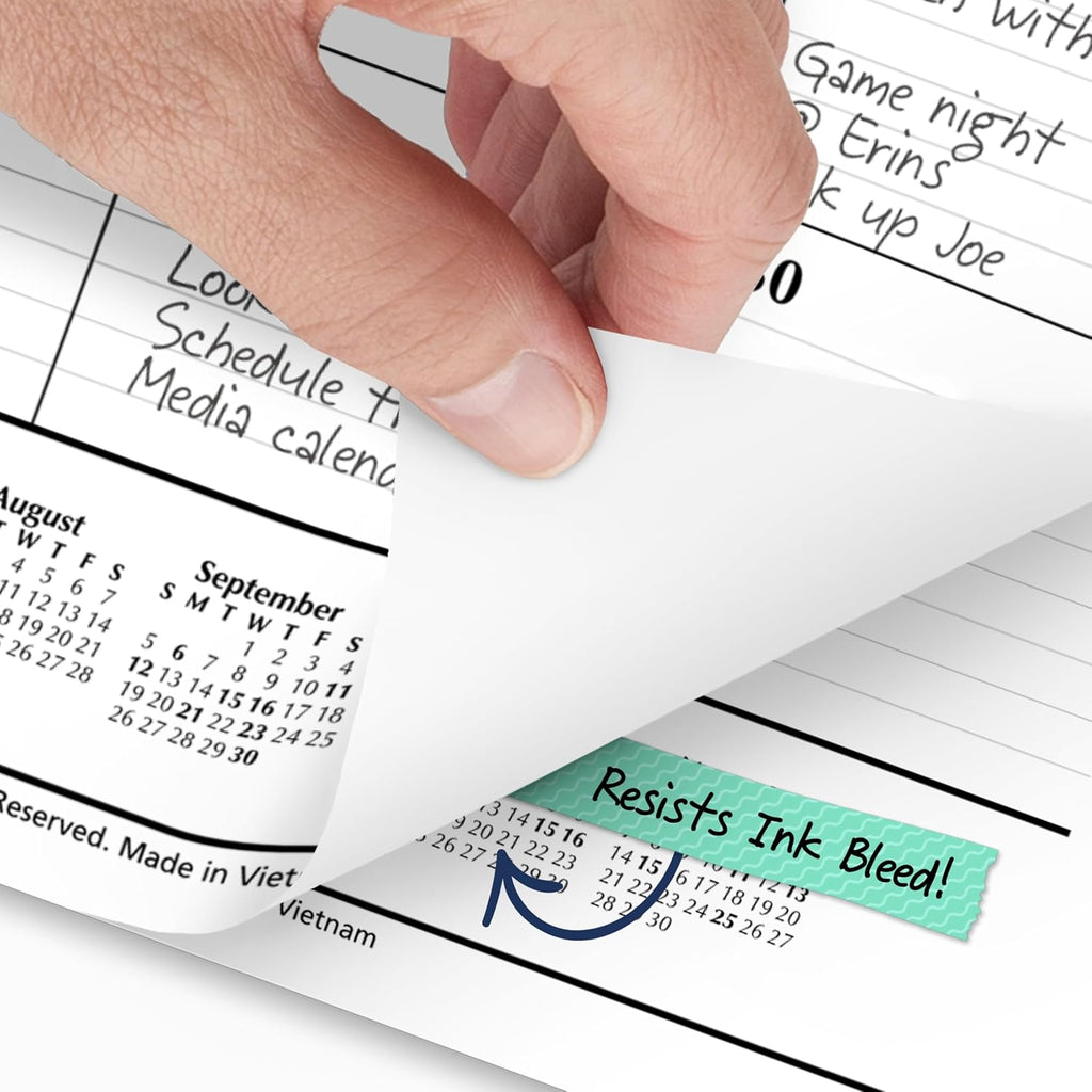 2027 Desk Pad Calendar, Monthly Desk Wall Planner, 21.75" x 17", Ruled Blocks (SK240027)