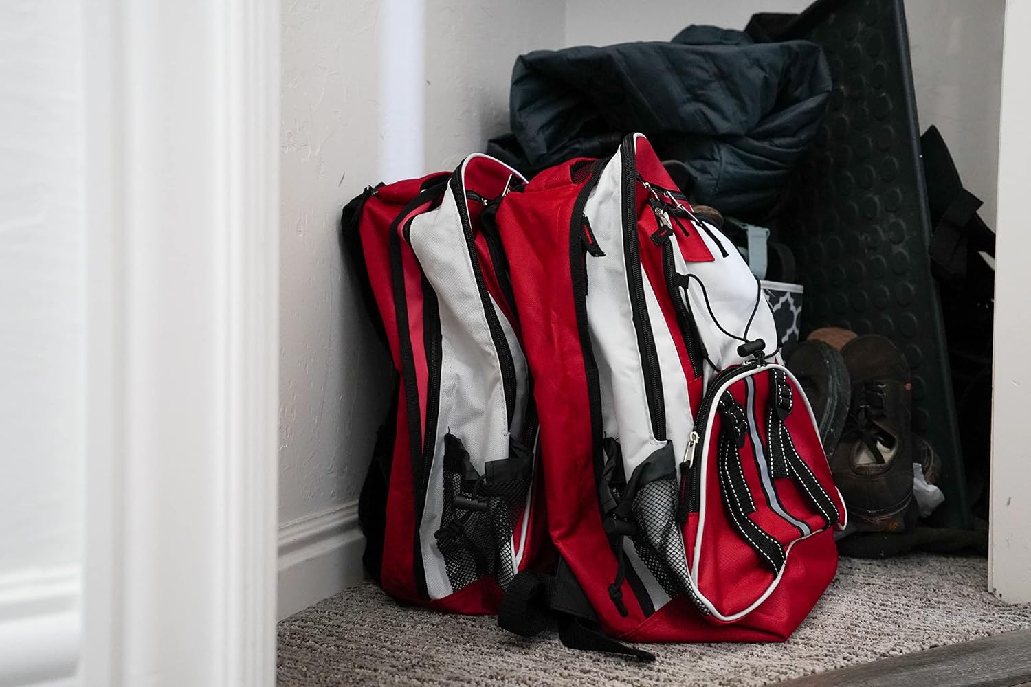Blue Seventy-Two - Pro Series - Red Deluxe 72 Hour Emergency Backpack Survival Kit for 1 Person | Survival Kits for