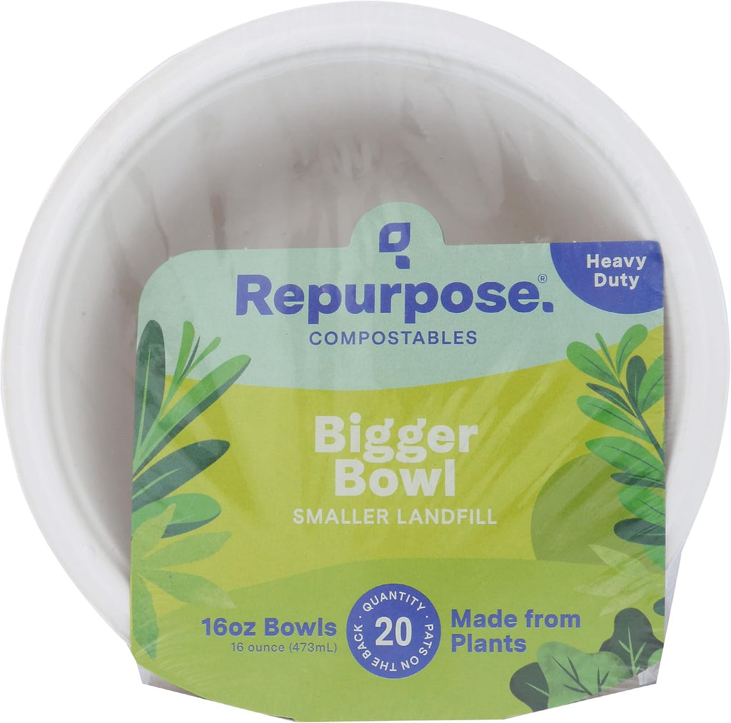 16oz Bowls, Compostable, 20ct