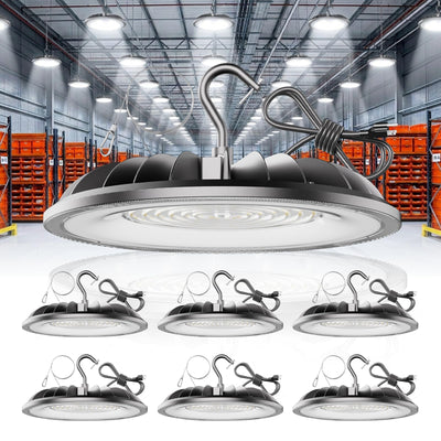 200W UFO LED High Bay Light 22000LM 5000K 120V UFO Lights
