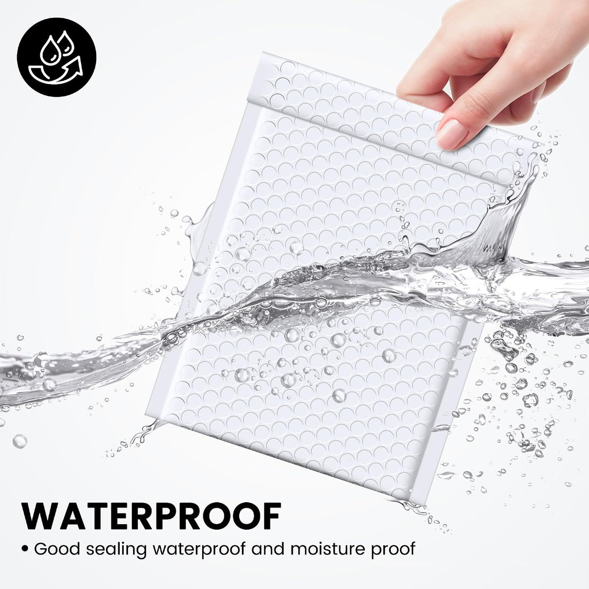Bubble Mailers 6x10 Inch White 50 Pack Padded Envelopes #0