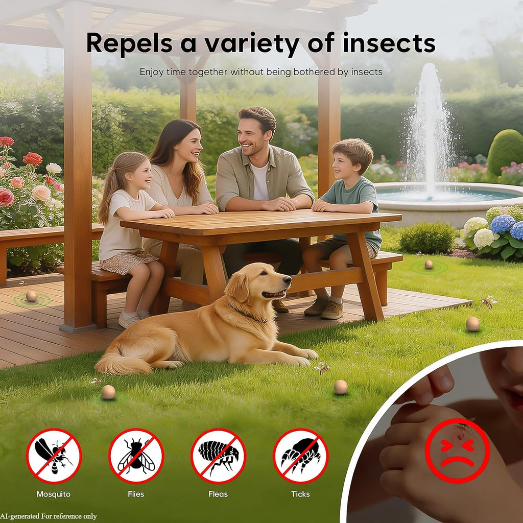 Mosquito Repellent Outdoor Patio 36 Balls - Mosquito Repellant Indoor & Outdoor for Yard Home Patio Travel Camping