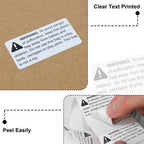 Suffocation Warning Labels 2" x 1", 1000 Labels per Roll
