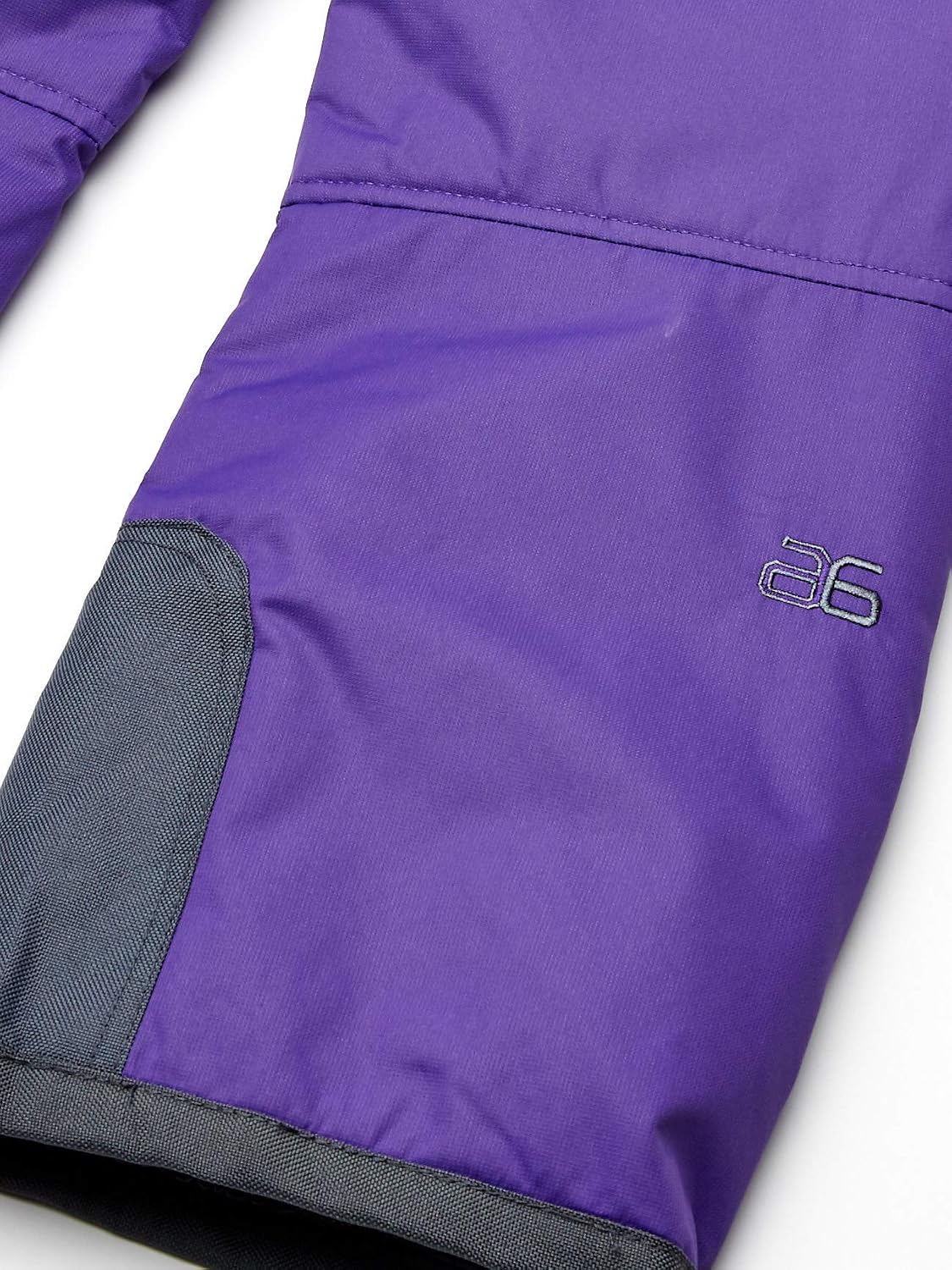 Kids Insulated Snow Bib Overalls, Purple, Medium Husky