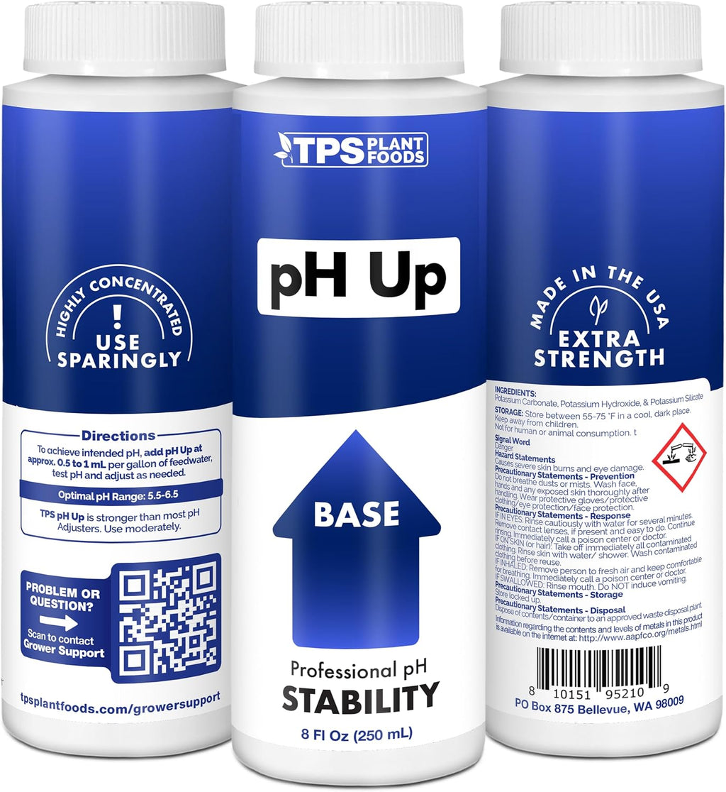 Ultra Strength pH Up, Professional Base pH Adjuster, 8 oz | Highly Concentrated