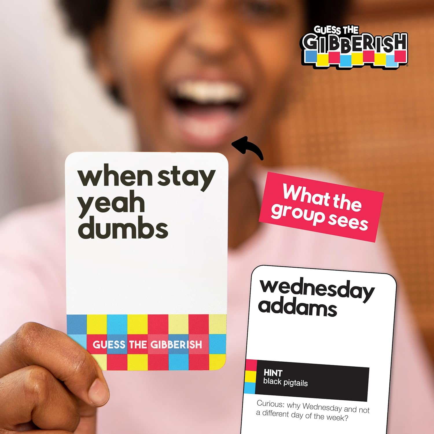 Guess The Gibberish Card Game for Families by Relatable, From The Creators of Incohereant, Fun Kids Games for Kids