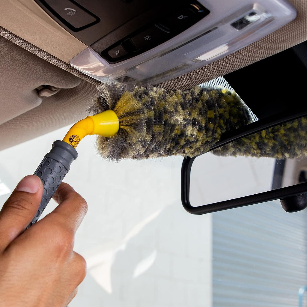ACC615 Rimpaca Reach Around Ultimate 2 Piece Wheel Brush Set (Rimpaca Wheel Cleaners) | Long, soft brushes reach