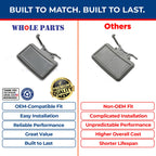 Whole Parts Upgraded Refrigerator Yoke and Pad Assembly Part# WPW10185233
