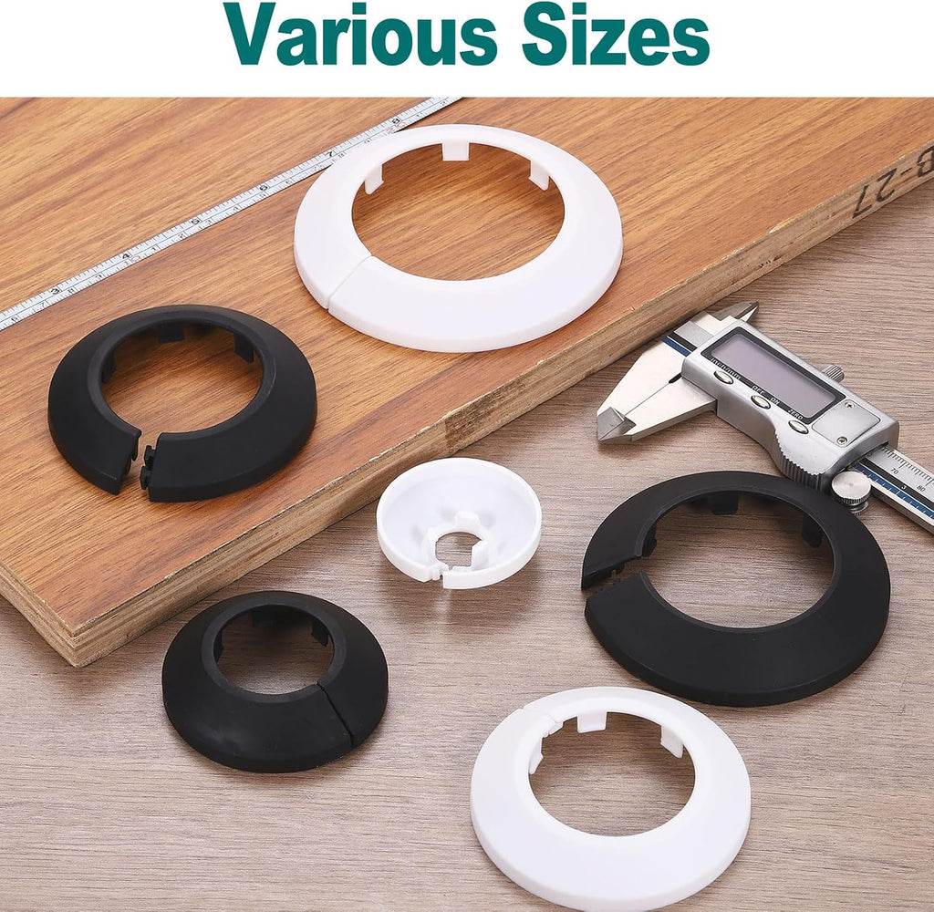 uxcell Escutcheon Plate 90mm Fit 3.5" OD Split Pipe Flange