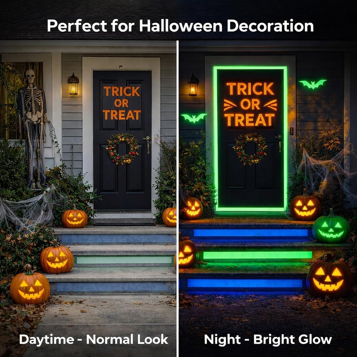 Glow in the Dark Tape 30 FT x 1 Inch, Luminous Tape for Safety and Decor