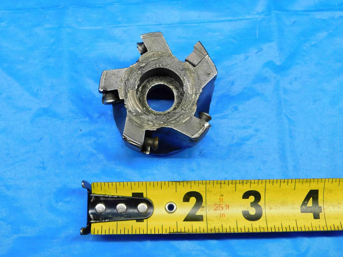 ISCAR 2" O.D. FACE Mill D2.00-75-M 3/4 Pilot 5/16 Key Holds 5 Inserts 2.0 - BR2899BS3