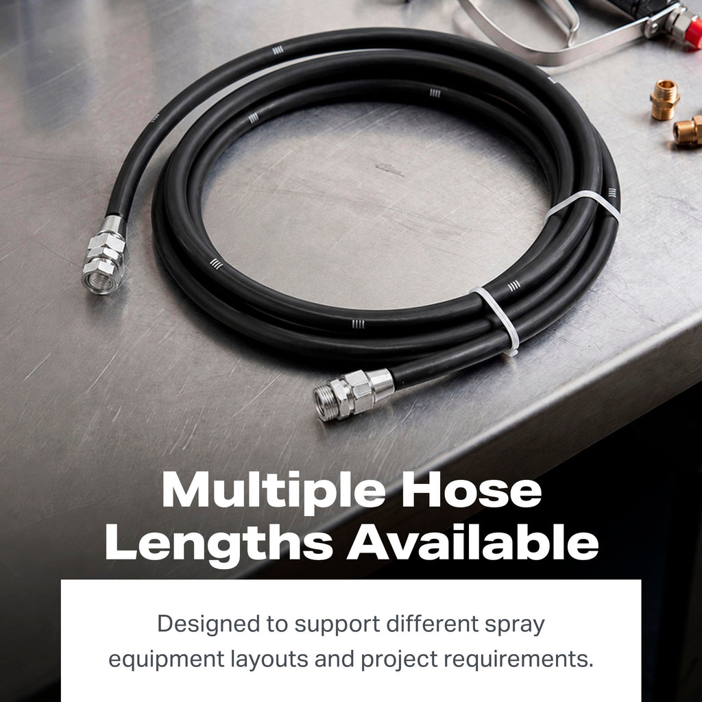 Bedford 13-475 15' x 1/4" Fluid Hose Assembly