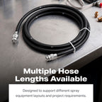 Bedford 13-475 15' x 1/4" Fluid Hose Assembly