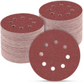 100PCS 5 Inch Sanding Discs 80 Grit Sandpaper for Orbital Sander