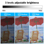 A4 LED Light Pad for Diamond Art, USB Powered Light Board Kit