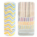 Reusable Paper Towels 30 Pack Cotton Flannel Washable Cloth Roll