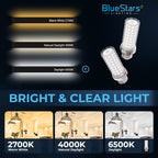 E26 LED Corn Light Bulbs 150W Equivalent Super Bright 1600 lumens