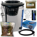 The Atwater HydroPod - Dual DWC Deep Water Culture/Recirculating Drip Hydroponic Garden System - Bubble Bucket