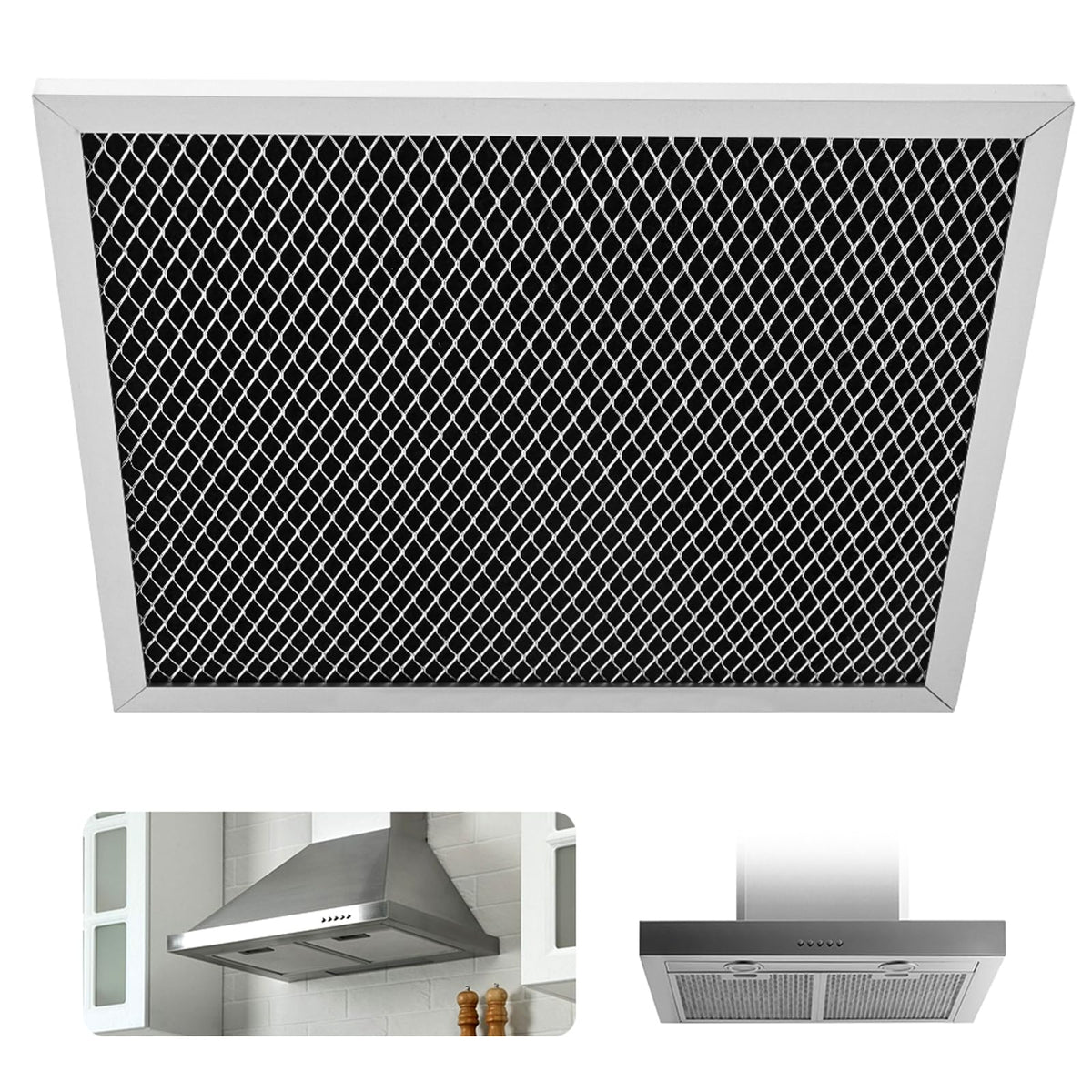 Range Hood Filter Replacement, 10.5 x 8.74 Inch Stove Vent Hood Filter