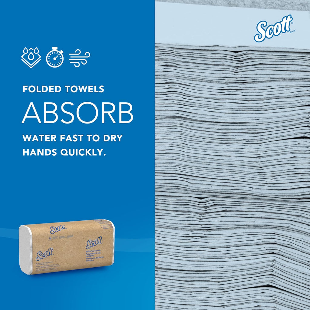 Multifold Paper Towels, Bulk, 12 x 250 Sheets (58091)