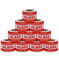Fragile Glass Stickers 2×3 Inch Shipping Packing Label Please Handle with Care Thank You - 300 Per Roll(10 Rolls)