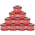 Fragile Glass Stickers 2×3 Inch Shipping Packing Label Please Handle with Care Thank You - 300 Per Roll(10 Rolls)
